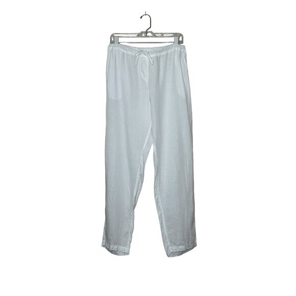 CP Shades Gorsuch white linen pull on pants size XL - Picture 6 of 11